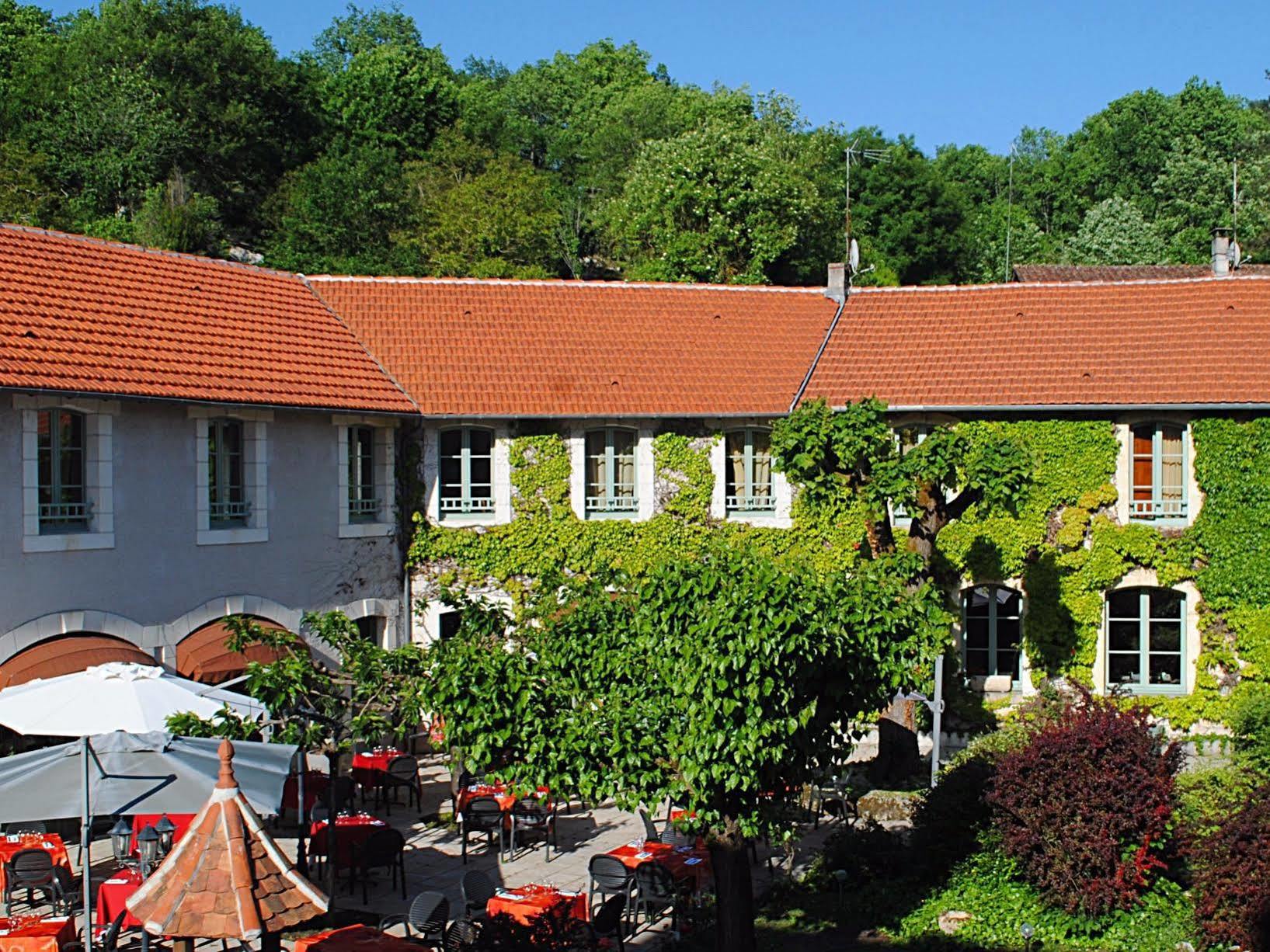 Logis Hostellerie Du Perigord Vert Brantôme Exterior foto